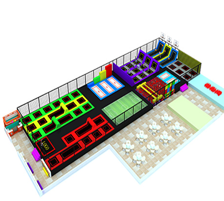 蹦床品牌加盟_蹦床公园效果图07