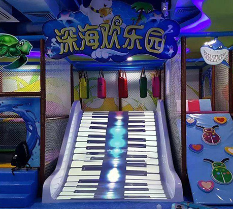 佳贝爱-儿童乐园-互动滑梯4